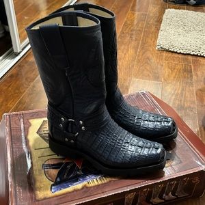 Los Altos Boots Crocodile Boots